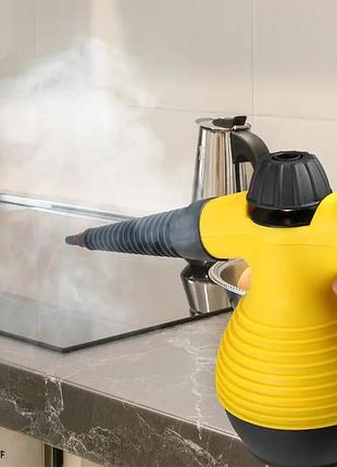 Пароочиститель-отпариватель steam cleaner df-a001 , мощность 1000 вт, бак 350 мл, давление 300 кпа, ко