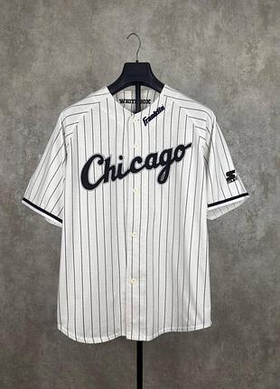 Бейсбольна сорочка chicago white sox starter vintage embroidered m