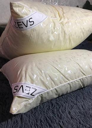 Подушка zevs vip зі штучного лебединого пуху 70х70