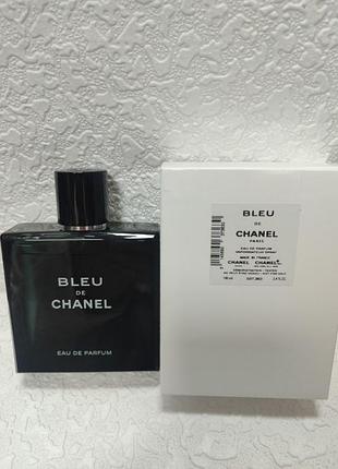 Парфюмированная вода chanel bleu de chanel eau de parfum объемом тестер 100 мл.