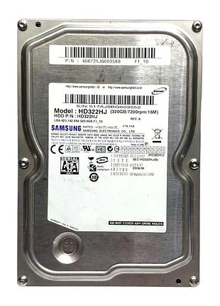 Жорсткий диск hdd 320gb 7200rpm 16mb sata ii 3.5 samsung spinpoint f1 hd322hj