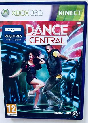 Dance central, б/в, англійська версія - диск для xbox 360