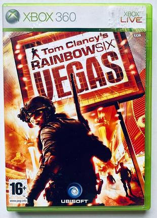 Tom clancy's rainbow six vegas, б/у, английская версия - диск для xbox 360
