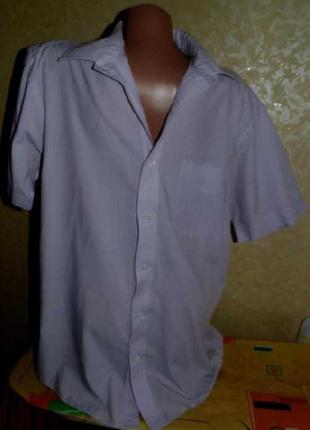 Відмінна фірмова чоловіча сорочка 48-50р