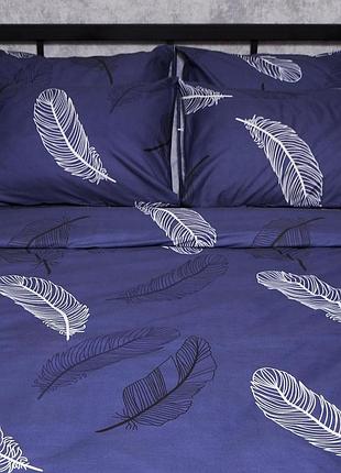 Набір наволочок moon&star мікросатин premium night feathers 50х70 2 шт
