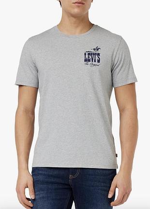 Levi’s чоловіча футболка crewneck graphic tee розмір s standard