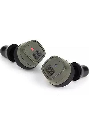 Активні захисні навушники (беруші) earmor m20t pro foliage green з bluetooth 5.4 (96-00108)