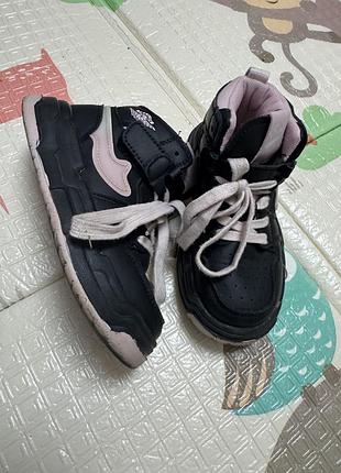 Хайтопи високі кросівки кеди для дівчинки