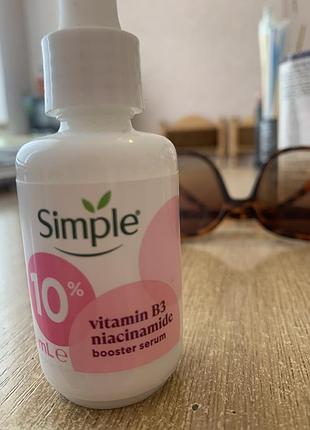 Simple сироватка для обличчя вітамін в3 та ніацинамід
