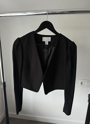 Жакет піджак вкорочений h&m накидка