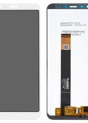 Дисплей meizu m8c, m8c lite (m809, m810) с тачскрином черный