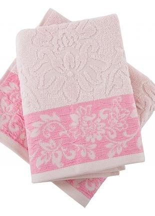 Полотенце irya jakarli - scarlet pembe розовый 50*90