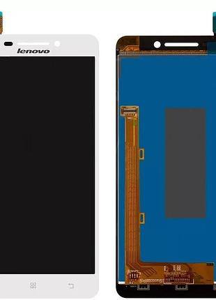 Дисплей lenovo a5000 с тачскрином белый