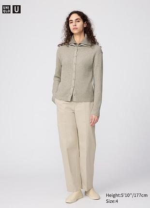 Котонові брюки uniqlo