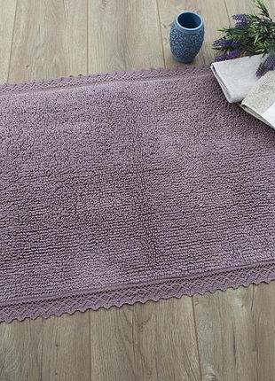 Килимок irya - polka lavender бузковий 50*90