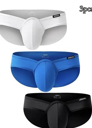 Мужские брифы jockmail эластичные дышащие в ассортименте раз. xl в наличии есть три штуки