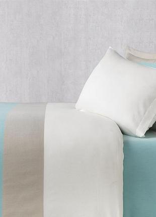 Постельное белье buldans - verona milk blue молочно-голубой king size