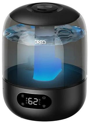 Ультразвуковой увлажнитель воздуха dreo 306, бак 3 л, до 30 ч работы, черный
