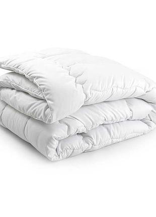 Набор одеяло с подушкой руно - warm silver теплое белое полуторное 140x205+50x70 см 400 г/м2 (22622)