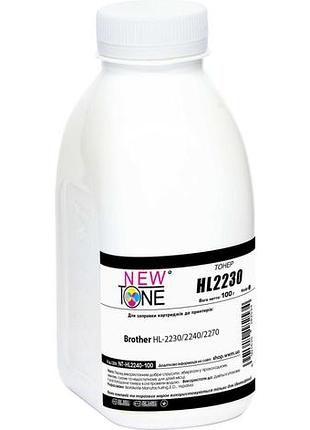 Тонер newtone для brother hl-2230/2240/2270 бутль 100г black (nt-hl2240-100)