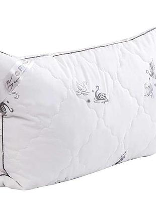 Подушка руно 40x60 - swan luxury штучний пух біла (21320)