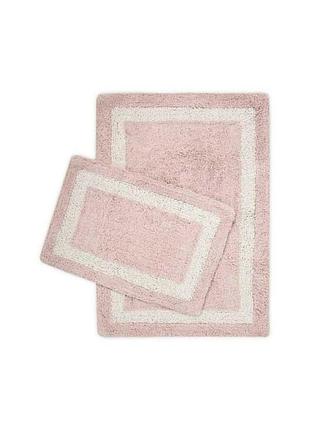 Набор ковриков irya - liberte pembe розовый 60*90+40*60