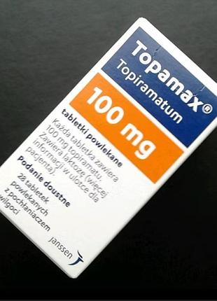 Таблетки топамакс 100 мг
