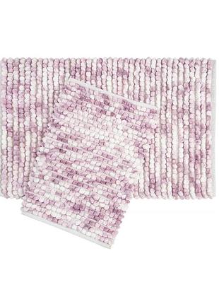 Набор ковриков irya - ottova lilac лиловый 60*90+40*60