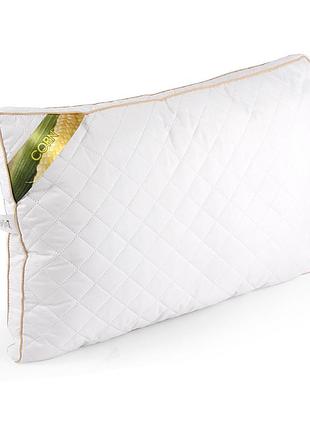 Подушка руно 50x70 - super corn волокна кукурузы микрофибра белая (26059)