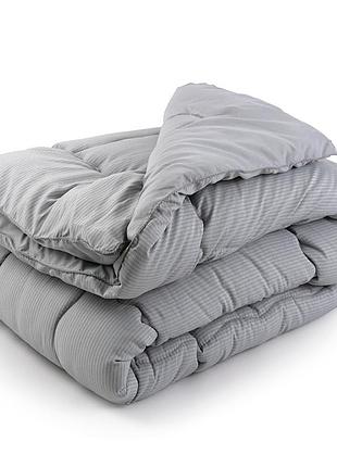 Одеяло руно - soft line всесезонное серое полуторное 140x205 см 300 гр/м2 (28701)