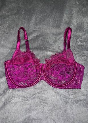 Бюстгалтер мереживний малиновий ann summers 75f