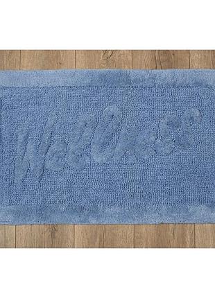 Коврик irya - welness blue голубой 50*80