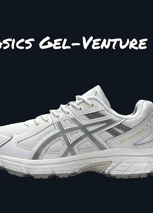Asics gel-venture 6 white metallic beige