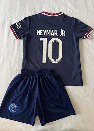 Футбольна форма неймар псж paris saint germain neymar psg 7-8 років 122-128 см