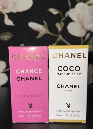 Набір парфумів chance eau tendre + coco mademoiselle по 40 мл