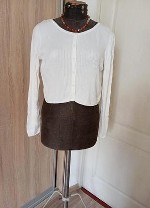 Кардиган укороченный, женский, uniqlo