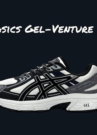 Asics gel-venture 6 white grey black