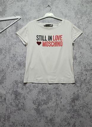 Футболка moschino