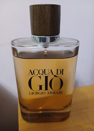Acqua di giò absolu от giorgio armani 2018