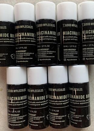 Тонер good molecules niacinamide brightening toner