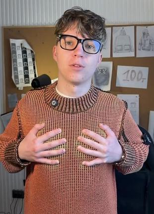 Светр stone island thermo-sensitive ice knit — цена 10200 грн в