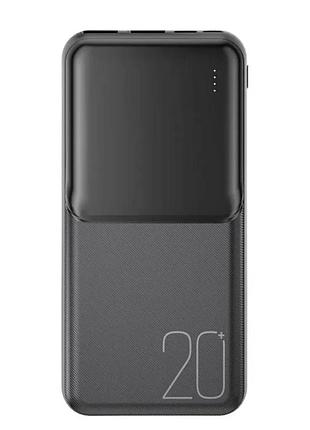 Повербанк power bank xo pr252 20000mah lighted mobile