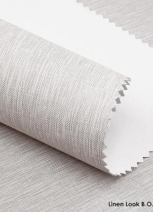 Ролета besta лінен лук b.o, відкрита 165 х 220 см, світло - сірий, (01)