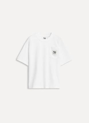 Біла футболка zara , біла футболка зара