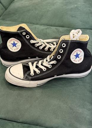 Кеди converse chuck taylor all star hi black
