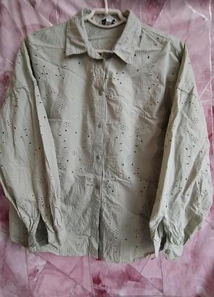 ✨блуза, котон,прошва