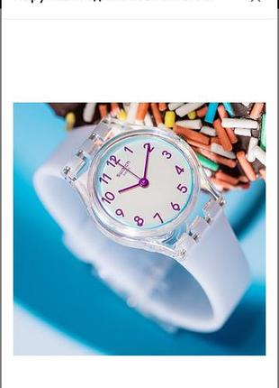 Наручний годинник swatch casual blue lk396 (