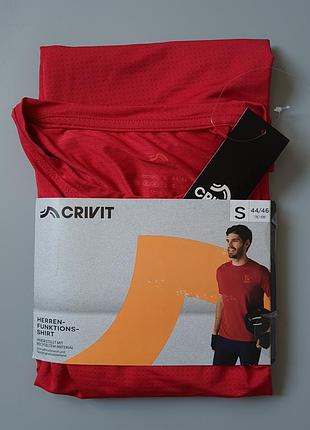 Футболка мужская функциональная легкая crivit германия, р. s