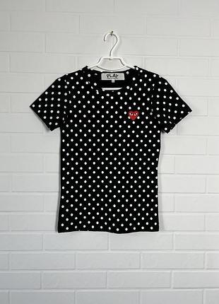 Comme des garcons play футболка оригінал бавовна розмір s