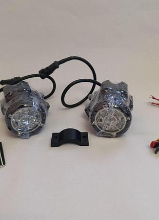 Уценка! фари led додаткове світло мотоцикла квадроцикла комплект з проводкою